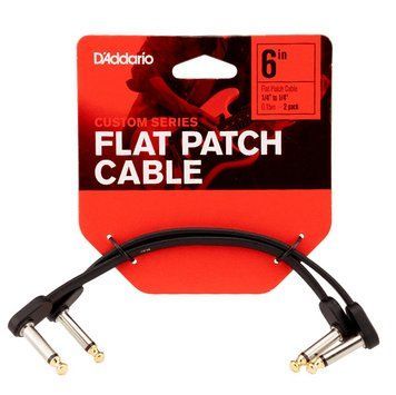 Кабель D'ADDARIO PW-FPRR-206 Custom Series Flat Patch Cables (15cm)