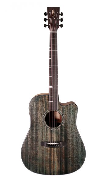Электроакустическая гитара Tyma D-3C BKS