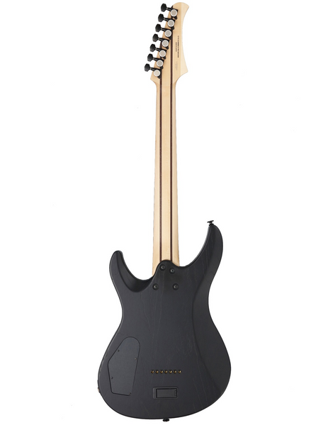 Електрогітара 7-струнна FGN JMY73-ASH-E Mythic Standard Series (Open Pore Black) з чохлом
