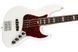 Бас-гитара Fender American Ultra Jazz Bass RW Arctic Pearl - фото 3