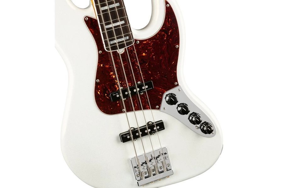Бас-гитара Fender American Ultra Jazz Bass RW Arctic Pearl