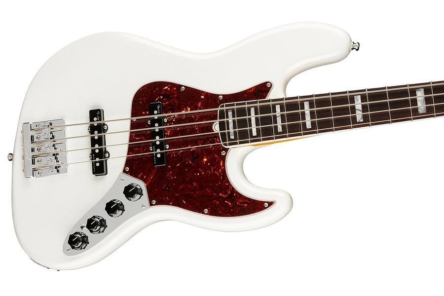 Бас-гитара Fender American Ultra Jazz Bass RW Arctic Pearl