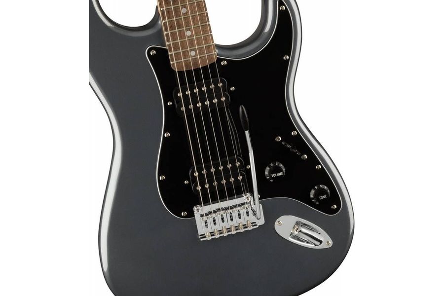 Електрогітара Fender Squier Affinity Series Stratocaster HH LR Charcoal Frost Metallic