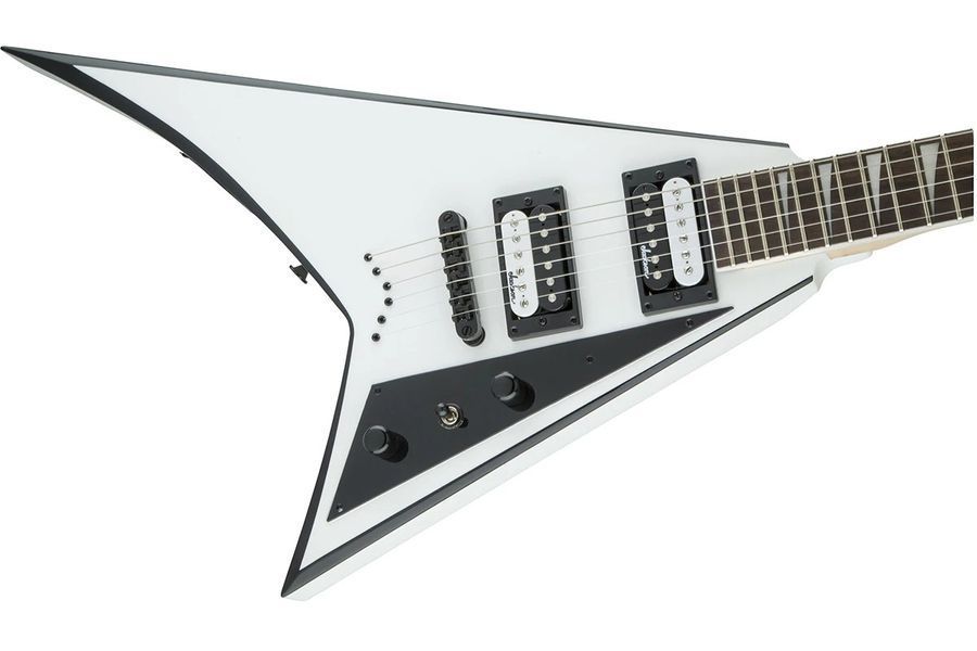 Электрогитара Jackson JS32T Rhoads AH White With Black Bevels